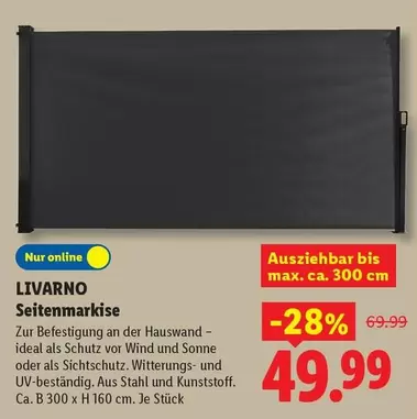 Ideal - Seitenmarkise