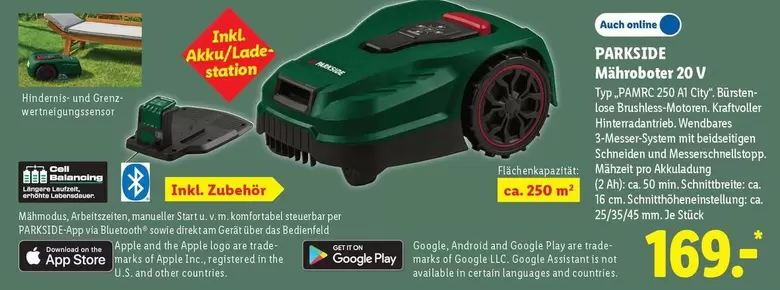 Apple - Mähroboter 20 V