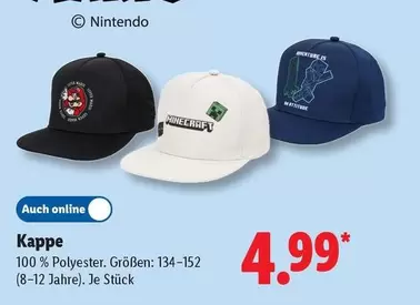 Nintendo - Kappe