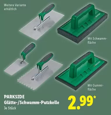 Glätte-/Schwamm-Putzkelle