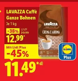 Lavazza - Caffè Ganze Bohnen