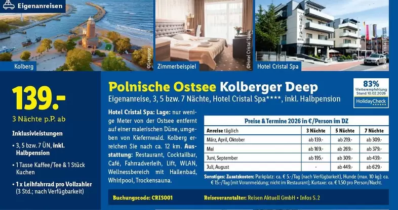 Whirlpool - Polnische Ostsee Kolberger Deep