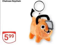 Chainsaw Keychain