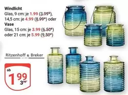 Windlicht Glas or Vase