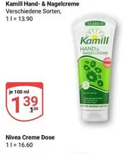 Hand - - & Nagelcreme