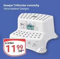 Tritthocker zweistufig