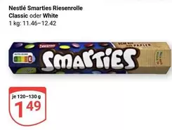 Nestlé - Smarties Riesenrolle Classic oder White