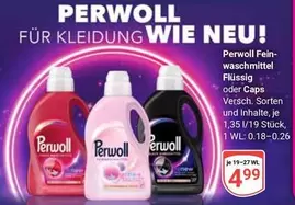 Feinwaschmittel Flüssig oder Caps