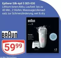 Braun - Epilierer Silk-épil 5 SE5-030