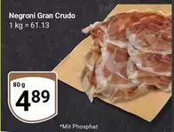 Negroni - Gran Crudo