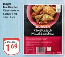 Rindfleisch Maultaschen