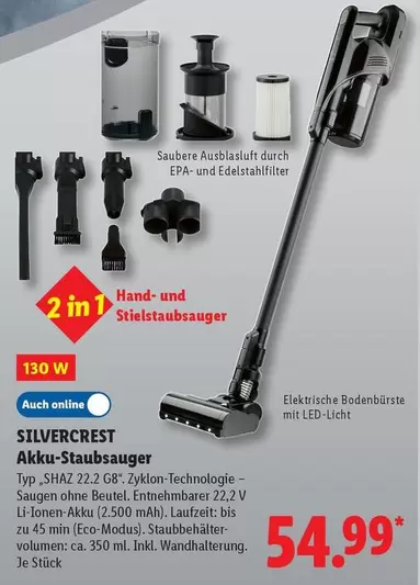 Hand - Akku-Staubsauser