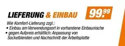 LIEFERUNG & EINBAU