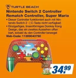 Nintendo -  Switch 2 Controller Rematch Controller, Super Mario