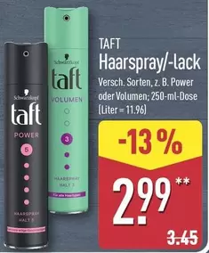 Haarspray/-lack