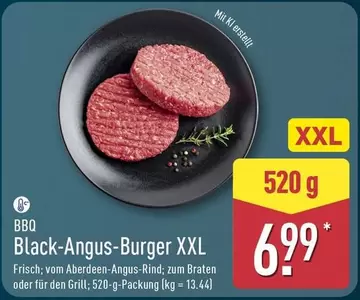 Black-Angus-Burger XXL