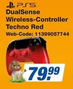 DualSense Wireless-Controller Techno Red Web-Code: 11399057744