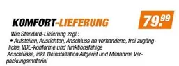KOMFORT-LIEFERUNG