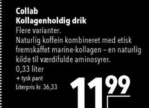 Kollagenholdig drik