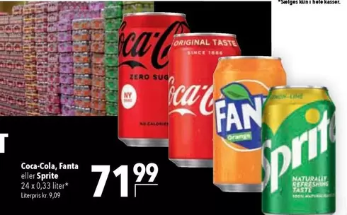 Coca Cola - Coca-Cola, Fanta eller Sprite