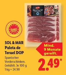 Sol - Paleta de Teruel DOP