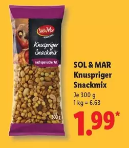Sol - Knuspriger Snackmix
