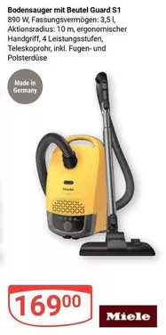 Miele - Bodensauger mit Beutel Guard S1