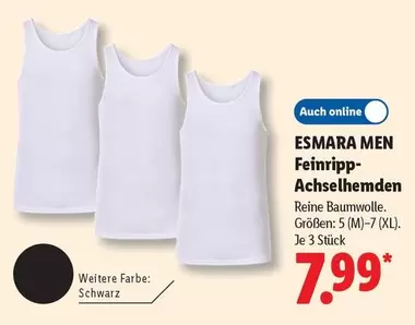 Feinripp-Achselhemden
