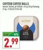 Royal - COFFEEB COFFEE BALLS