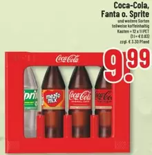 Coca Cola - Coca-Cola, Fanta o. Sprite