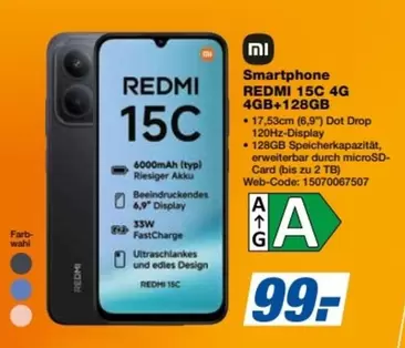 Xiaomi - REDMI 15C 4G