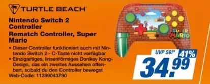 Nintendo - Switch 2 Controller Rematch Controller, Super Mario