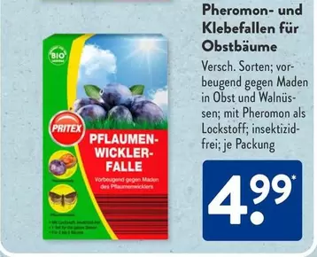 Bio - Pflanzenwickler-Falle