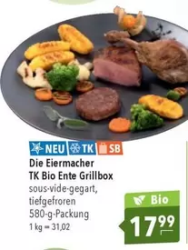 Bio - TK  Ente Grillbox