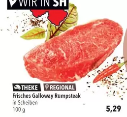 Frisches Rumpsteak
