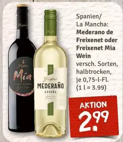 Freixenet -  Mia Wein oder Mederano de