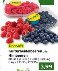 Kulturheidelbeeren oder Himbeeren