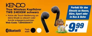 Wahl - True Wireless Kopfhörer TWS 24EXSW schwarz