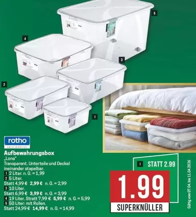 Swiss - Aufbewahrungsbox "Luna"