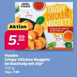 Crispy Chicken Nuggets im Backteig mit Dip*