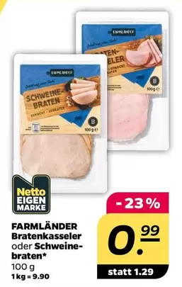 Bratenkasseler oder Schweinebraten
