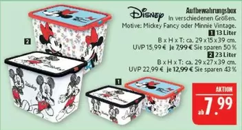 Disney - Aufbewahrungsbox