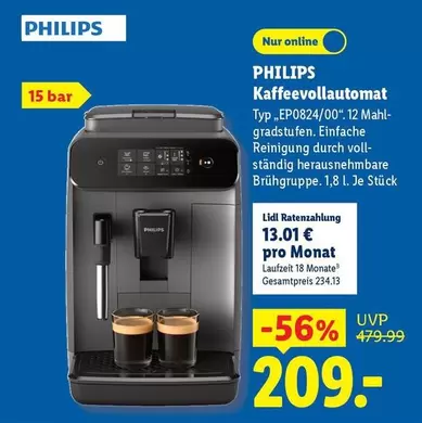 Philips - Kaffeevollautomat Typ EP0824/00