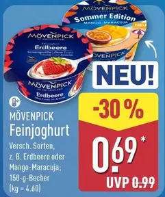 Feinjoghurt Erdbeere oder Mango-Maracuja