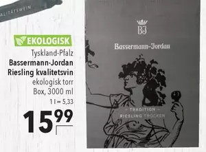 Tyskland-Pfalz Riesling kvalitetsvin
