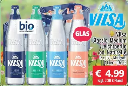 Bio - Vilsa Classic, Medium Leichtperlig od. Naturelle