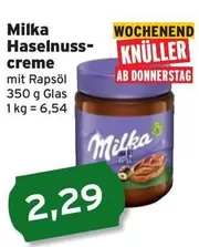 Milka - Haselnuss-creme