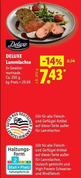 Deluxe - Lammachse