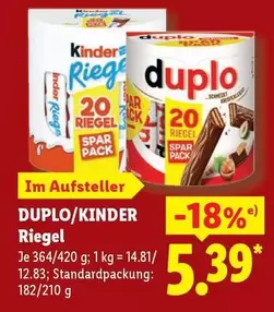 Kinder - DUPLO/KINDER Riegel
