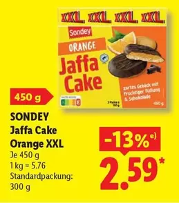 Orange - Jaffa Cake XXL